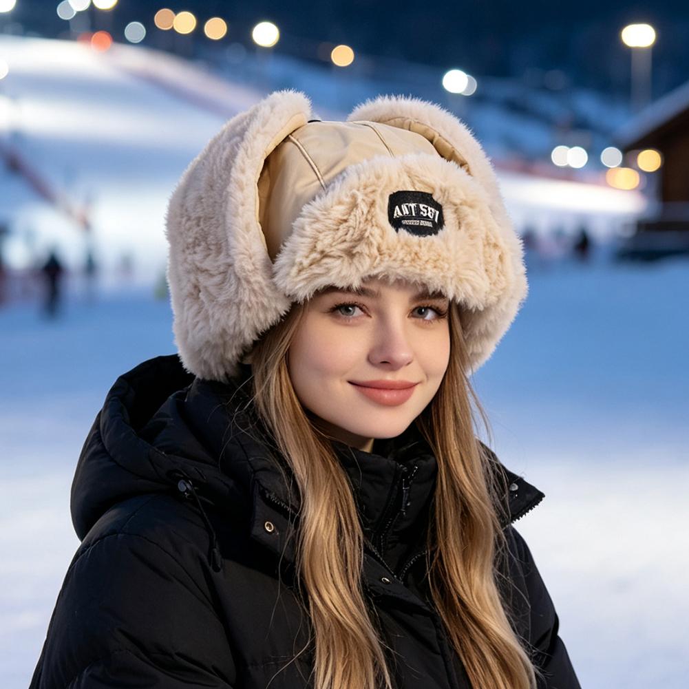Winter Faux Fur Lined Trapper  - Trapper Hat Ear Flap 评论和价格