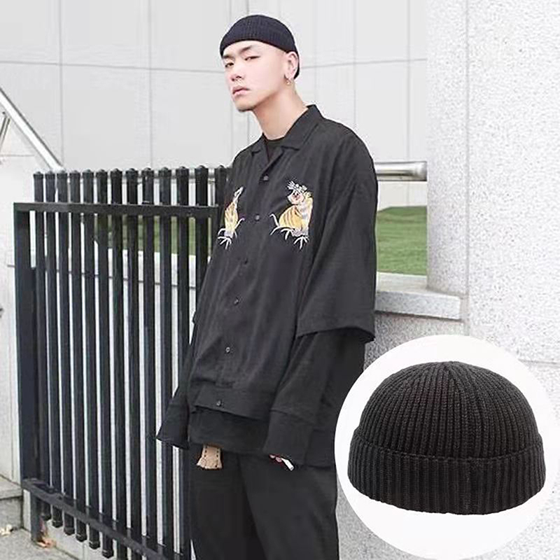 Winter Warm Unisex Wool Beanie - Beanie Cuffed Knit 评论和价格