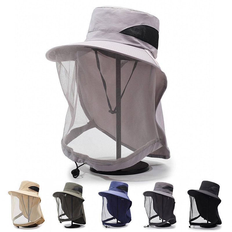 Mesh Sun Hat with Neckband and - Sun Hat Wide Brim 评论和价格