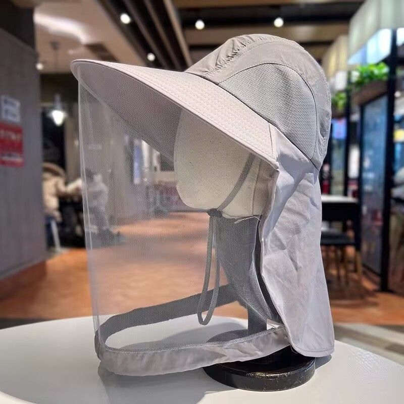 Mesh Sun Hat with Neckband and - Sun Hat Wide Brim 评论和价格