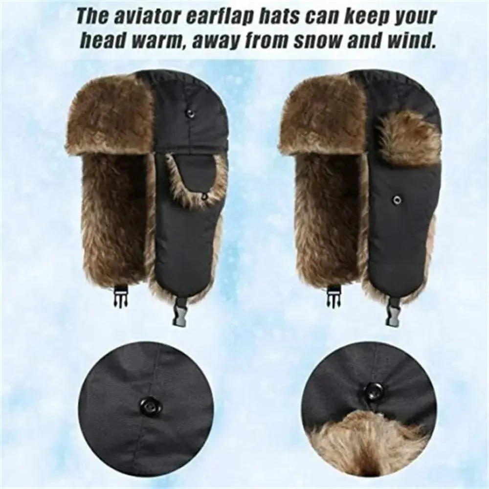 Men's Winter Trapper Aviator T - Trapper Hat Ear Flap 评论和价格