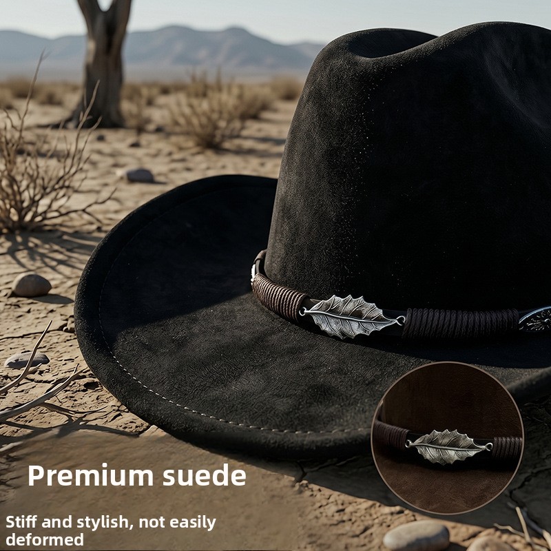 Western Cowboy Style Panama Wo - Fedora Hat Wool 评论和价格