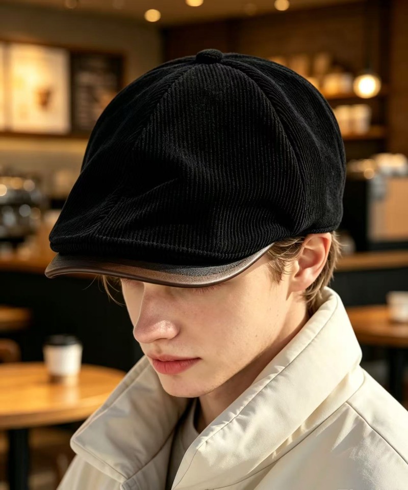 Mens Vintage Corduroy Newsboy  - Newsboy Cap Ivy 评论和价格