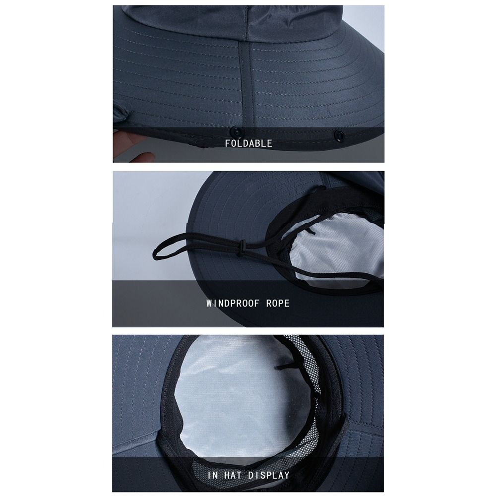 Fashion Cloth Men Sun Hat Big  - Visor Sun Hat 评论和价格