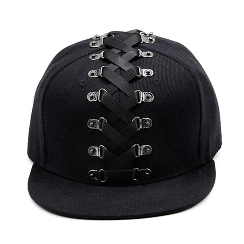 Novelty Punk Style Hip Hop Cap - Snapback Hat Flat 评论和价格