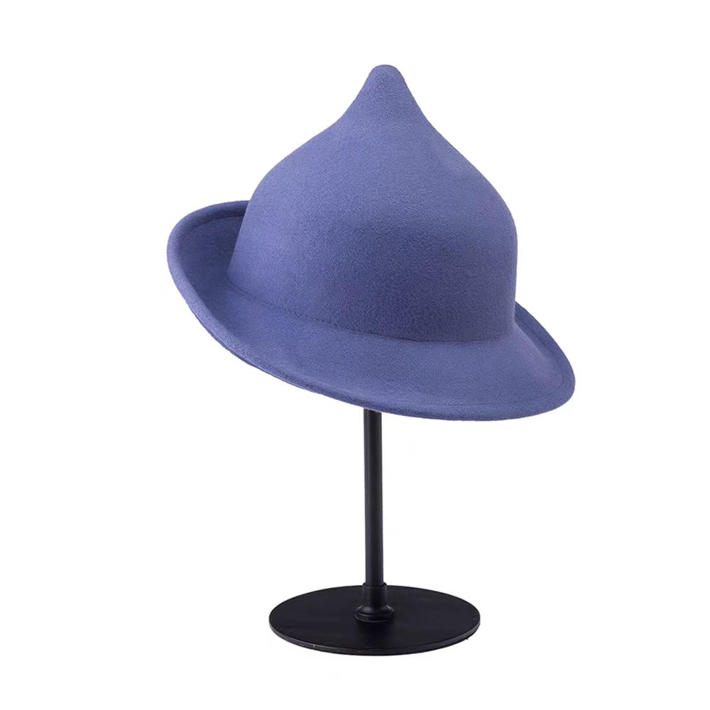 100% Wool Modern Witch Hat Hal - Fedora Hat Wool 评论和价格