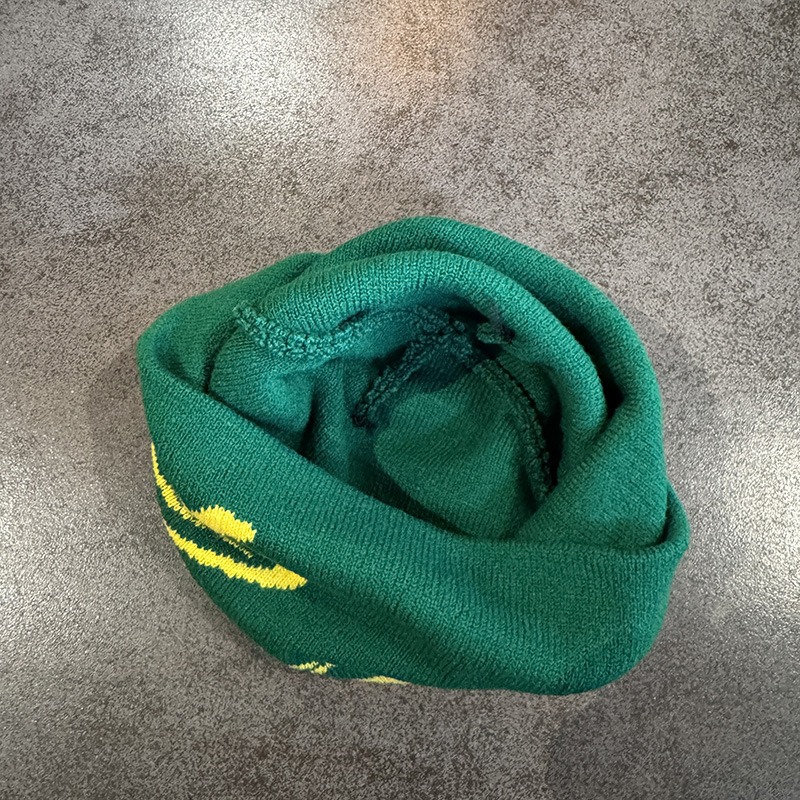Tree Frog Print Beanie Men Wom - Beanie Cuffed Knit 评论和价格