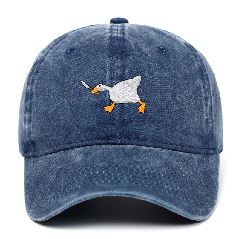Cartoon Embroidered Funny Dark - Dad Hat Cotton 评论和价格