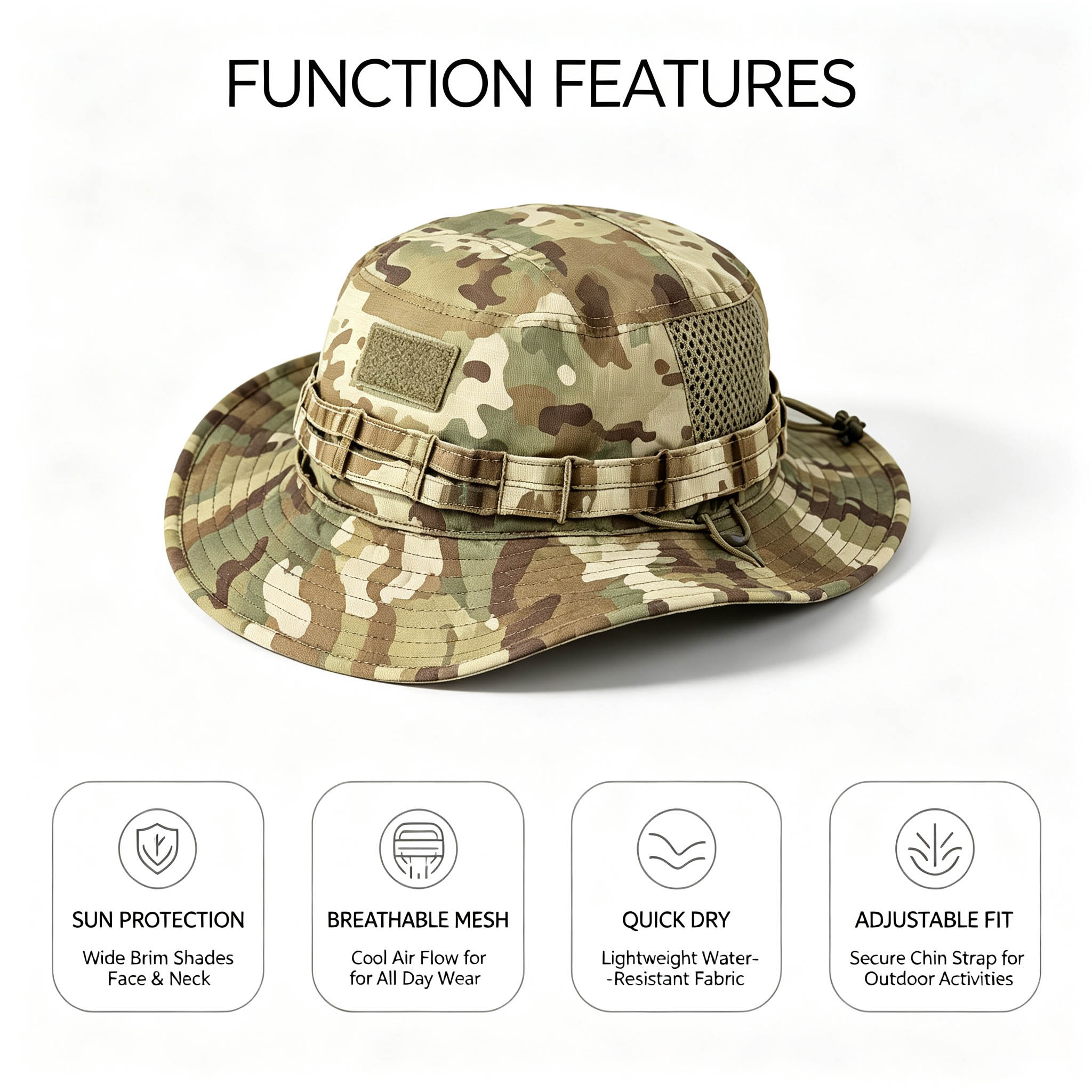 Tactical Boonie Hat for Men Su - Boonie Hat Tactical 评论和价格
