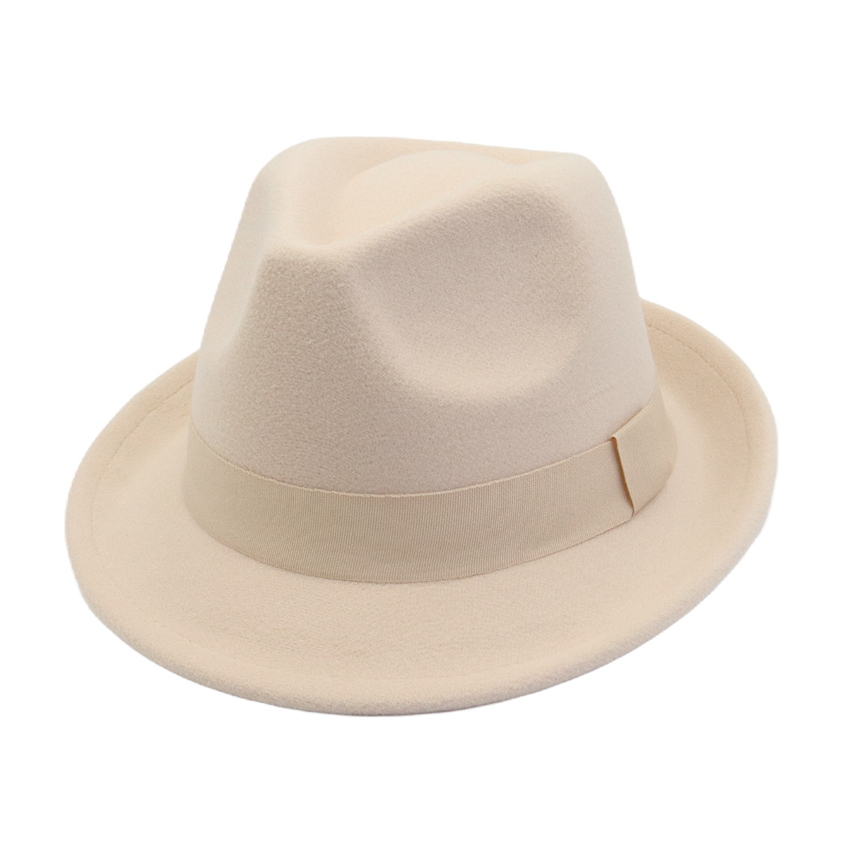 Unisex Wide Brim Wool Felt Cow - Fedora Hat Wool 评论和价格