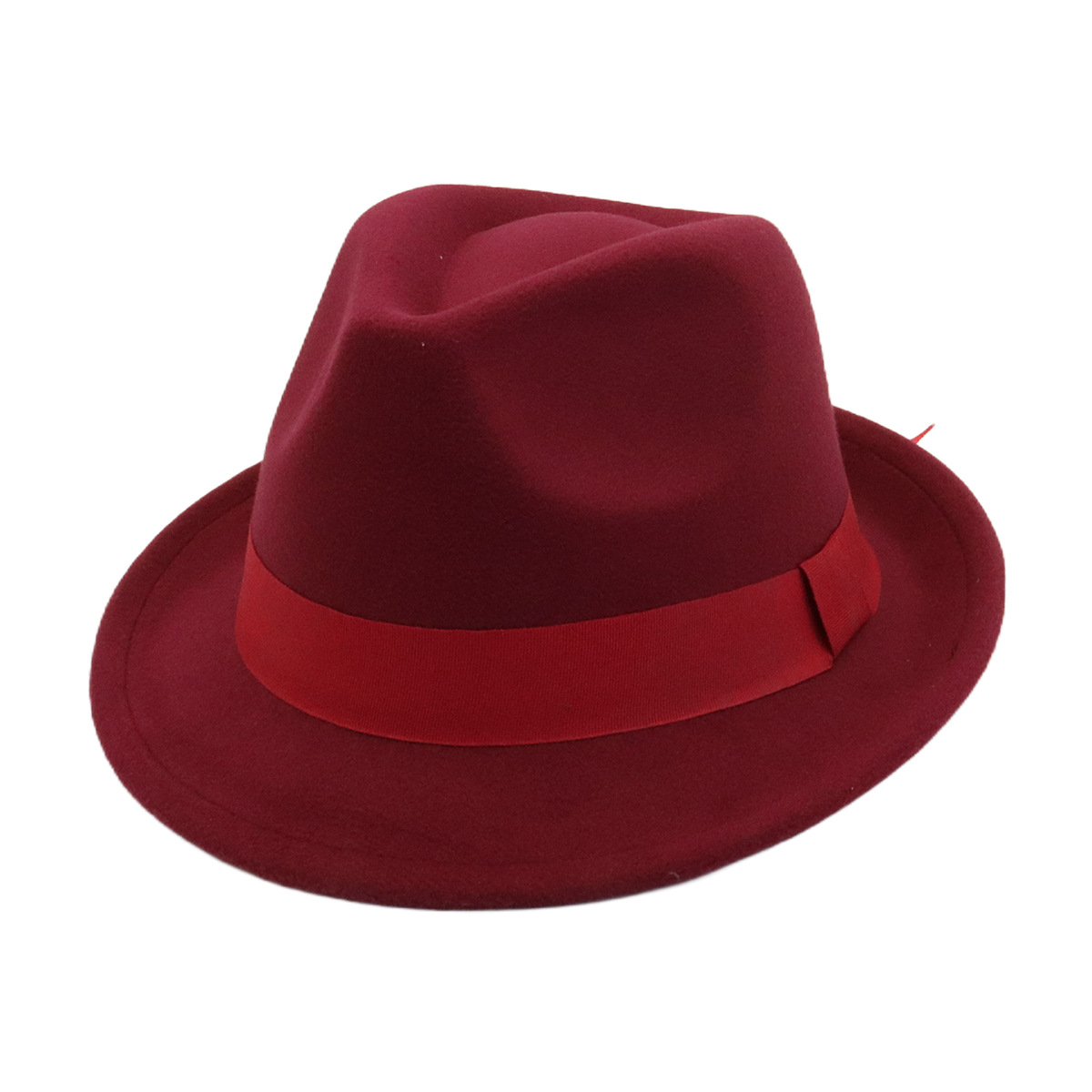 Unisex Wide Brim Wool Felt Cow - Fedora Hat Wool 评论和价格