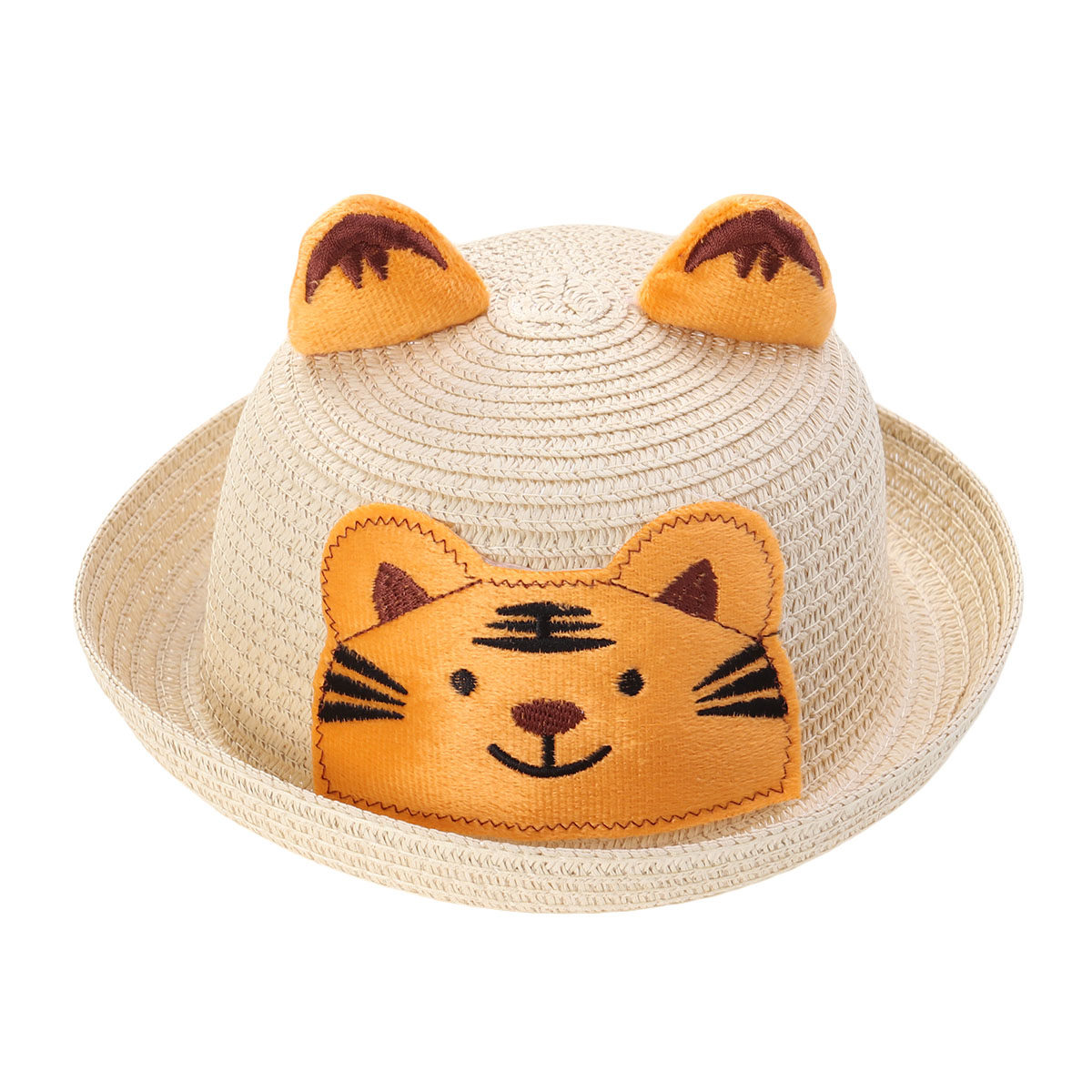 Cartoon Straw Hat Animal Desig - Sun Hat Wide Brim 评论和价格