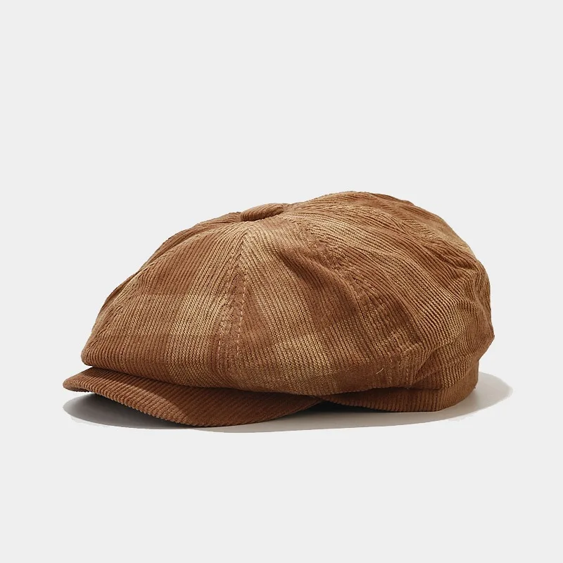 Classic Vintage Corduroy Newsb - Newsboy Cap Ivy 评论和价格
