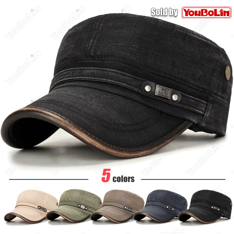 Leather Brim Washed Distressed - Dad Hat Cotton 评论和价格