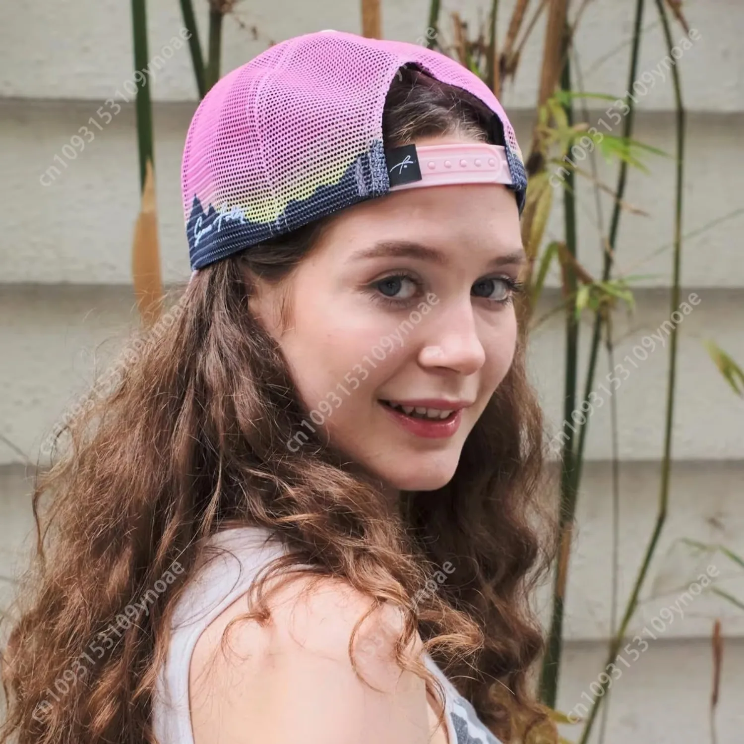 Grace Folly Beach Trucker Hat  - Dad Hat Cotton 评论和价格
