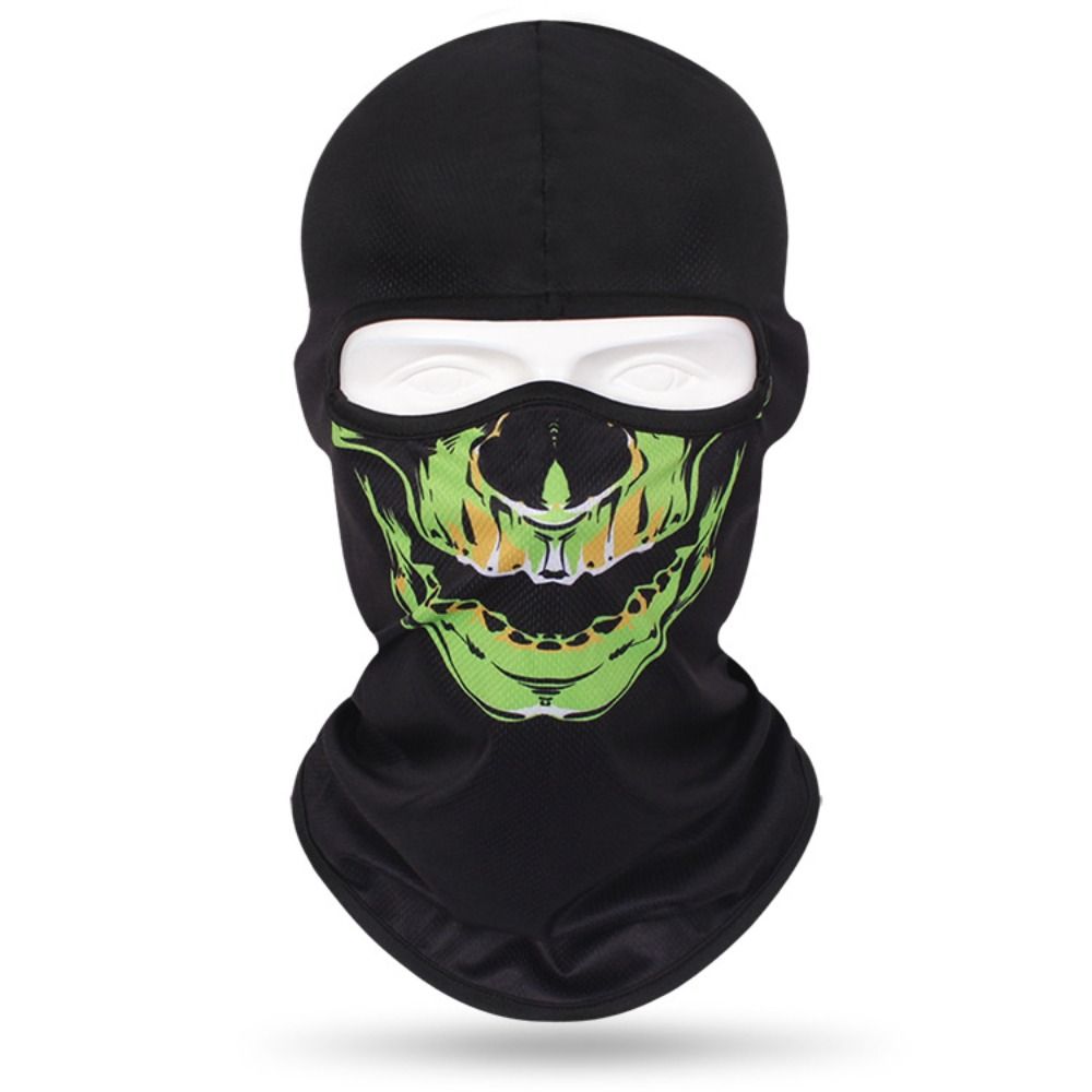 Helmet Liner Skull Print Wind  - Skull Cap Helmet Liner 评论和价格